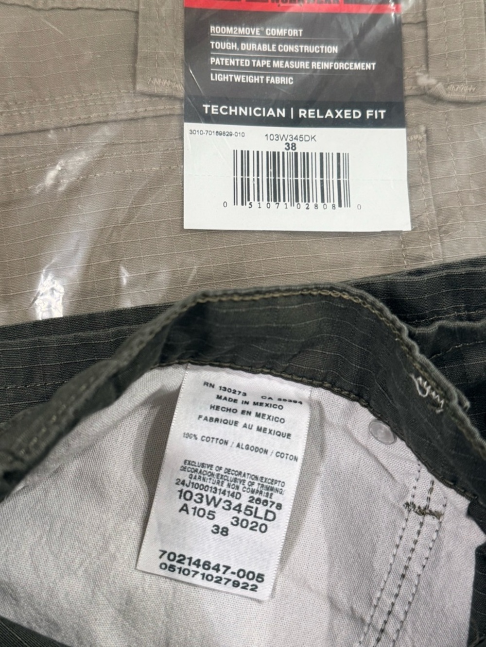 Wrangler Riggs Workwear Ripstop Shorts • 2 Pairs - Picture 3 of 3
